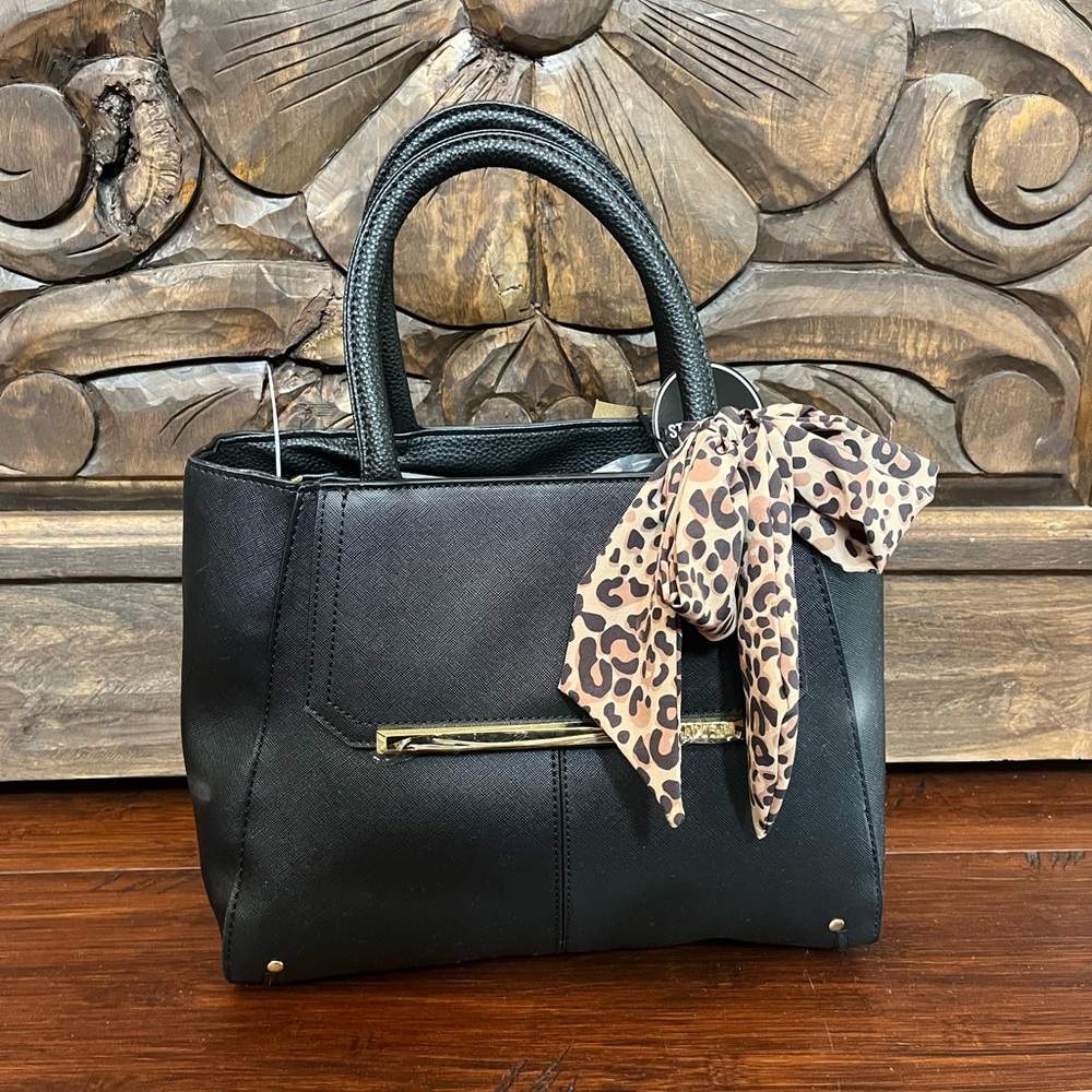 Steve Madden Black Handbag Purse New